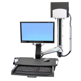 Ergotron StyleView Sit-Stand Combo System with Worksurface 61 cm (24") (45-270-026)