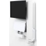 Ergotron 61-081-062 supporto da tavolo per Tv a schermo piatto 61 cm (24") Bianco (61-081-062)