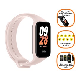 Xiaomi Smart Band 8 Active TFT Tracciatore di attività a clip/da polso 3,73 cm (1.47") Rosa (BHR7420GL)