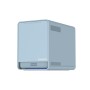 QNAP QMiroPlus-201W NAS Desktop Collegamento ethernet LAN Blu J4125 (QMIROPLUS-201W)