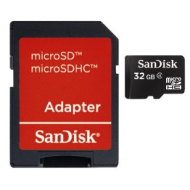 SanDisk microSDHC 32GB memoria flash Classe 4 (SDSDQB-032G-B35)