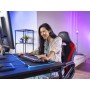 Trust GXT 701 Ryon Sedia per gaming universale Seduta imbottita Nero, Rosso (24218)