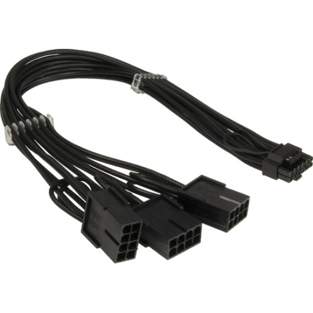 Inter-Tech AC Adapter GPU-02 (12+4pin) auf 3x8pin (88885615)