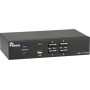 Inter-Tech AS-41HUS switch per keyboard-video-mouse (kvm) Nero (88887411)