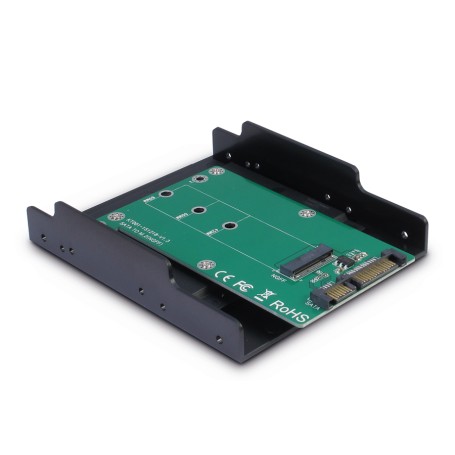 Inter-Tech KT001B scheda di interfaccia e adattatore Interno SATA (88885370)