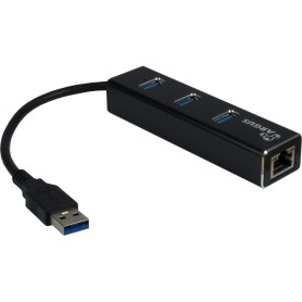 Inter-Tech ARGUS IT-310 USB 3.2 Gen 1 (3.1 Gen 1) Type-A 1000 Mbit/s Nero (88885439)