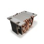 Dynatron J10 sistema di raffreddamento per computer Processore Raffreddatore d'aria 6 cm Nero, Rame, Grigio 1 pz