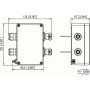METZ CONNECT 1401040620ME presa energia RJ-45 Grigio (1401040620ME)