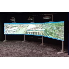 STRUTTURA IMMERSIVA EUROMET ITS-Frameless Immersive Support Col. Bianco+3White Wooden Board 120'(x bundle IM5-EURO02/IM5-EURO03) (27500)
