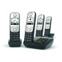Gigaset A690A Telefono analogico Identificatore di chiamata Nero, Argento (L36852-H2830-B121)
