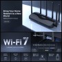 Mercusys MR47BE router wireless 2.5 Gigabit Ethernet Tri-band (2,4 GHz/5 GHz/6 GHz) Nero