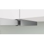 Bosch Serie 2 DFM064W55 cappa aspirante Semintegrato (semincassato) Metallico, Argento C 394 m³/h