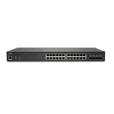 SonicWall SWS14-24FPOE Gestito L2 Gigabit Ethernet (10/100/1000) Supporto Power over Ethernet (PoE) 1U Nero (02-SSC-8377)