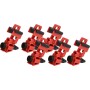 Brady 148699 dispositivo di lockout e tagout Nero, Rosso Nylon, Polipropilene (PP)