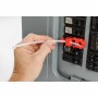 Brady 148694 dispositivo di lockout e tagout Rosso Nylon