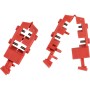 Brady 148694 dispositivo di lockout e tagout Rosso Nylon