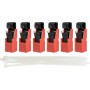 Brady 148688 dispositivo di lockout e tagout Nero, Rosso Nylon