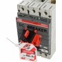 Brady 148686 dispositivo di lockout e tagout Nero, Rosso Nylon, Polipropilene (PP)