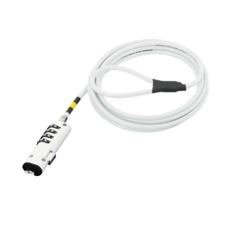 Mobilis 001330 cavo di sicurezza Bianco 1,8 m