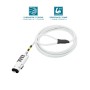 Mobilis 001330 cavo di sicurezza Bianco 1,8 m
