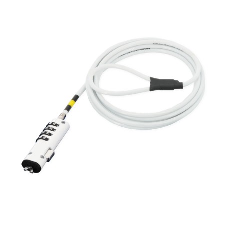 Mobilis 001332 cavo di sicurezza Bianco 1,8 m