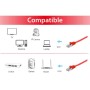 Equip 607627 cavo di rete Rosso 0,5 m Cat6a U/FTP (STP) (60762707101)