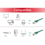 Equip 606402 cavo di rete Verde 0,5 m Cat6a S/FTP (S-STP)