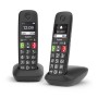 Gigaset E290 Duo Ricevitore telefonico analogico Identificatore di chiamata Nero (L36852-H2901-B101)