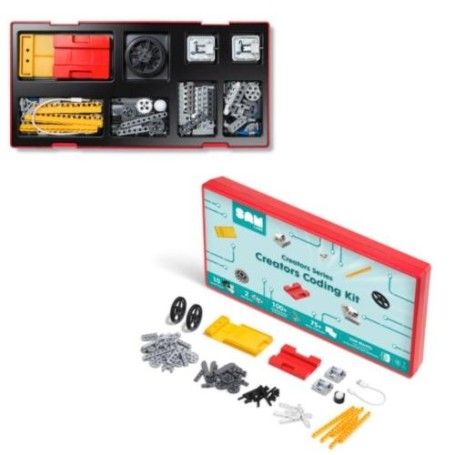 BUNDLE LABORATORIO SAMLABS-Creators Coding Kit-Kit singolo combinato con mattoncini lego compatibili***SOLO IN BUNDLE LABORATORI (SAMMIN001)