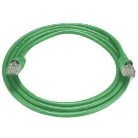 Panduit 3m, Cat6a STP cavo di rete Verde (STP6X3MGR)
