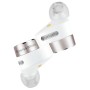 Bowers & Wilkins PI5 Auricolare True Wireless Stereo (TWS) In-ear Musica e Chiamate USB tipo-C Bluetooth Bianco (FP42579)