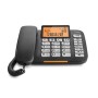 Gigaset DL580 Telefono analogico Identificatore di chiamata Nero (S30350-S216-B101)