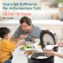 Cosori Cuociriso 5,0 Litri Nero (CRC-R501)