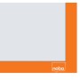 Nobo 1915698 cornice magnetica A3 Arancione