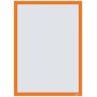 Nobo 1915698 cornice magnetica A3 Arancione