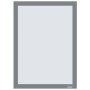 Nobo 1915696 cornice magnetica A4 Argento