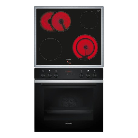 Siemens iQ300 HE273ABS3 + EA64RGNA1E set di elettrodomestici da cucina Ceramica Forno elettrico (PQ212KA10)