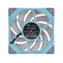 Thermaltake Toughfan 12 Turquoise High Static Pressure Radiator Fan Universale Ventilatore 12 cm Blu 1 pz (CL-F117-PL12TQ-A)