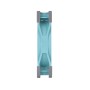 Thermaltake Toughfan 12 Turquoise High Static Pressure Radiator Fan Universale Ventilatore 12 cm Blu 1 pz (CL-F117-PL12TQ-A)
