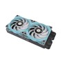 Thermaltake Toughfan 12 Turquoise High Static Pressure Radiator Fan Universale Ventilatore 12 cm Blu 1 pz (CL-F117-PL12TQ-A)