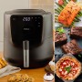 Cecotec 03300 friggitrice Singolo 5,5 L Indipendente 1550 W Friggitrice a basso contenuto di grassi Nero