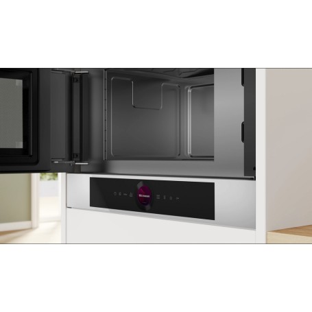 Bosch Serie 8 BFL7221W1 forno a microonde Bianco Solo microonde Da incasso 21 L 900 W