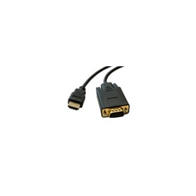 Praim 80EC00065 cavo e adattatore video 1,2 m VGA (D-Sub) HDMI tipo A (Standard) Nero
