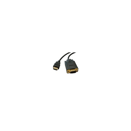 Praim 80EC00065 cavo e adattatore video 1,2 m VGA (D-Sub) HDMI tipo A (Standard) Nero
