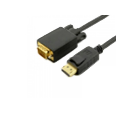 Praim 80EC00058 cavo e adattatore video 1,2 m VGA (D-Sub) DisplayPort Nero