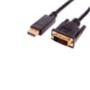 Praim 80EC00059 cavo e adattatore video 1,2 m DisplayPort DVI-D Nero