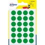 Avery PSA15V etichetta autoadesiva Cerchio Permanente Verde 168 pz (PSA15V)
