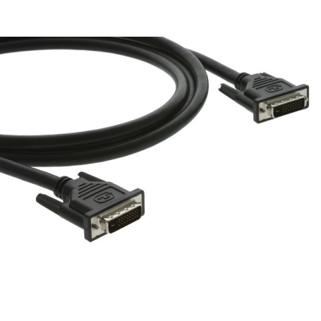 Kramer Electronics DVI Copper Cable cavo DVI 12 m DVI-D Nero (C-DM/DM-40)