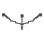 B-Tech BT7353/B Supporti a parete per TV 81,3 cm (32") Scrivania Nero