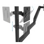 B-Tech BT7353/B Supporti a parete per TV 81,3 cm (32") Scrivania Nero